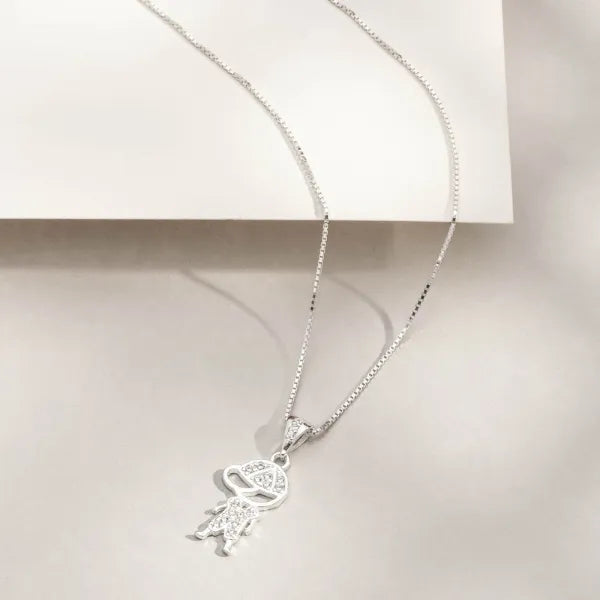 colar de prata feminino