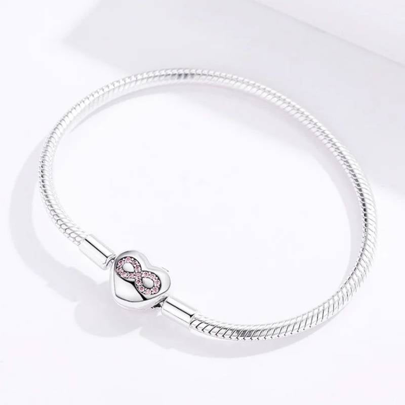 Pulseira de prata feminina