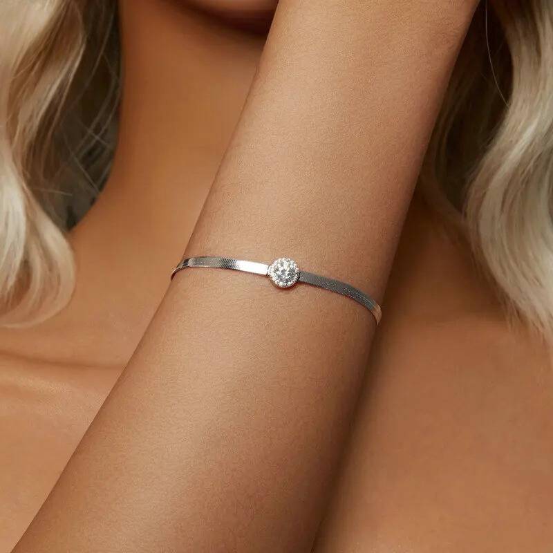 Pulseira de prata